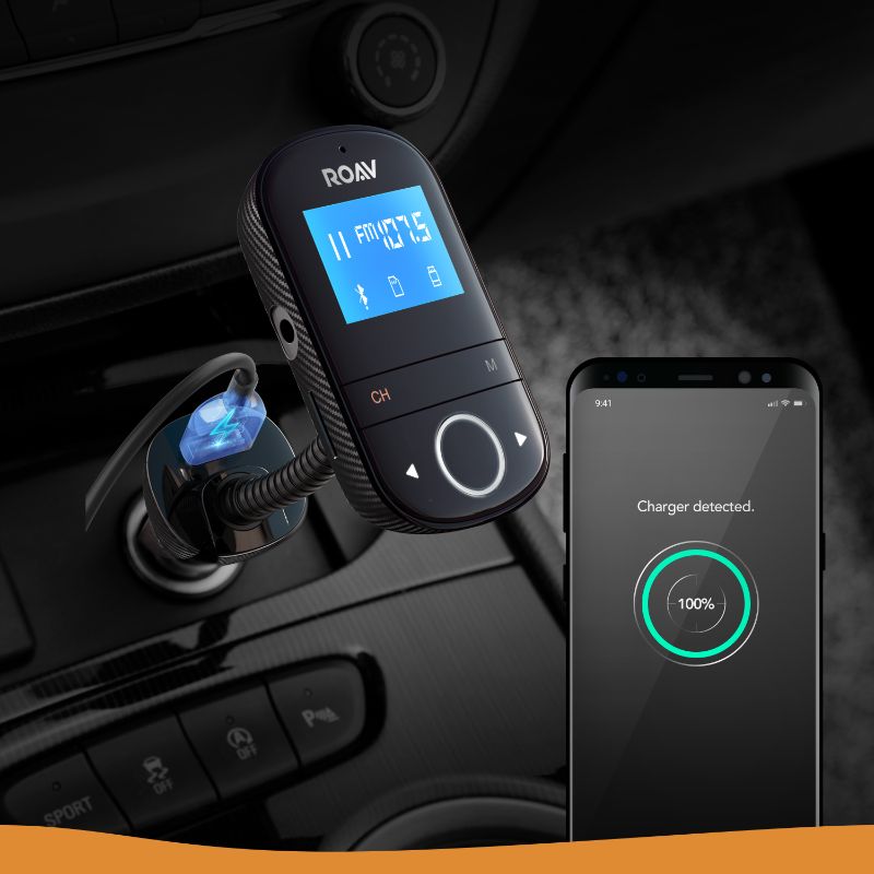 Photo 1 of Bluetooth FM Transmitter for Car, (Rotating Design) Wireless Bluetooth FM Rad.
