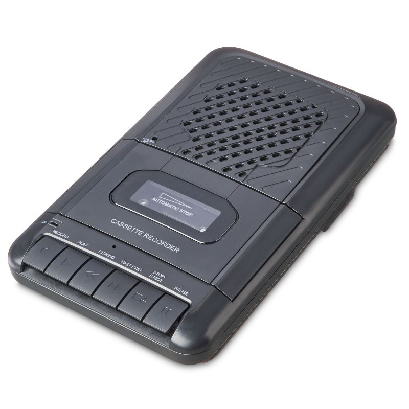 Photo 1 of Onn. Cassette Recorder, Black
