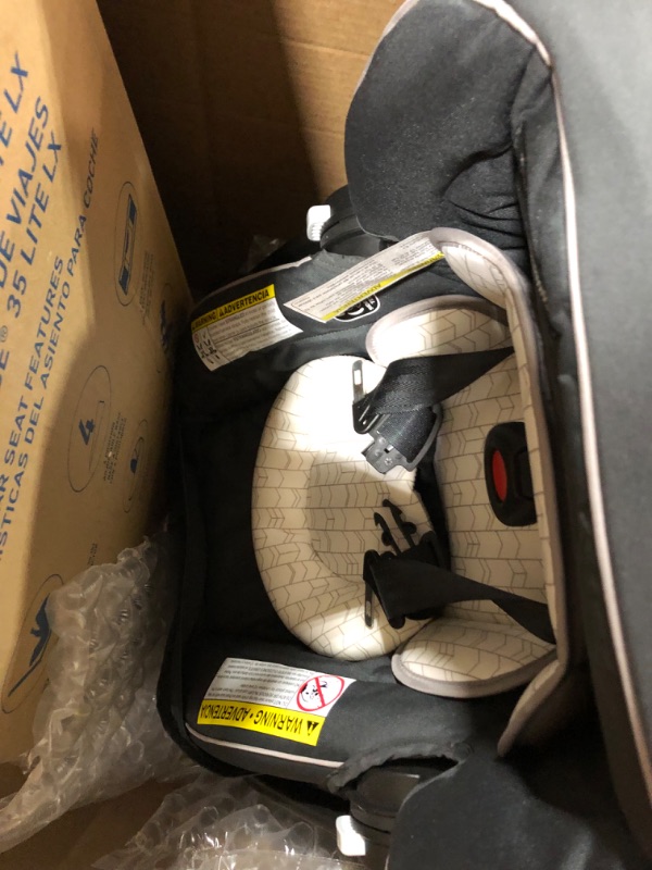Photo 1 of Graco Modes Element Travel System, Includes Baby Stroller with Reversible Seat, Extra Storage, Child Tray and SnugRide 35 Lite LX Infant Car Seat, Red
