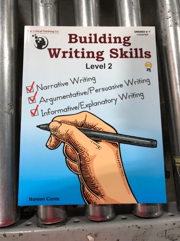 Photo 1 of Building Writing Skills Level 2 Workbook - Using a 5-Step Writing Process to Teach Writing (Grades 6-7) Paperback – January 1, 2017
