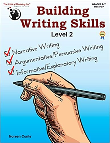 Photo 1 of Building Writing Skills Level 2 Workbook - Using a 5-Step Writing Process to Teach Writing (Grades 6-7) Paperback – January 1, 2017
