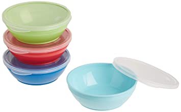 Photo 1 of NUK First Essentials Bunch-a-Bowls Assorted Colors 4-Pack
