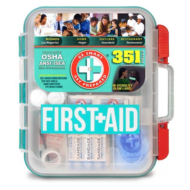 Photo 1 of Be Smart Get Prepared First Aid Kit, 351 Piece
