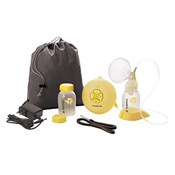 Photo 1 of Medela, Swing, Single Electric Breast Pump, Compact and Lightweight Motor, 2-Phase Expression Technology, Convenient AC Adaptor or Battery Power, Single Pumping Kit, Easy to Use Vacuum Control
