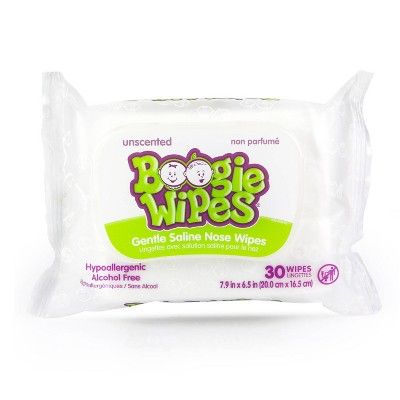 Photo 1 of Boogie Wipes Wet Wipes for Baby and Kids, Unscented, 30 Wipes 30 Count (Pack of 12)