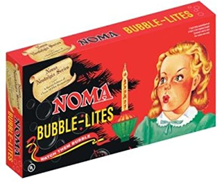 Photo 1 of Noma Bubble Lite Set of 7 Vintage Special Edition Christmas Lights Nostalgia
