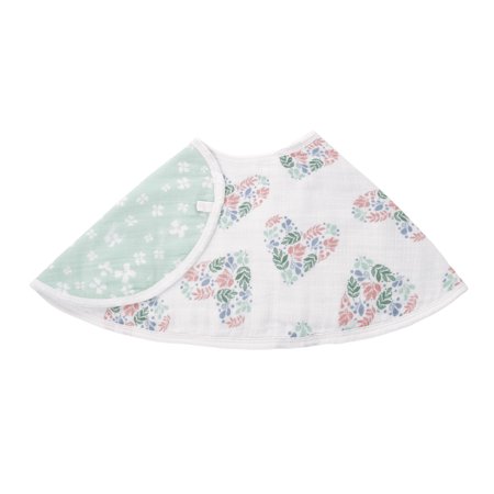 Photo 1 of Aden by Aden + Anais Baby Girls Briar Rose Cotton Burpy Bib
