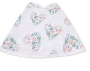 Photo 1 of Aden by Aden + Anais Baby Girls Briar Rose Cotton Burpy Bib
