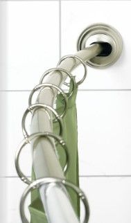 Photo 1 of 50" to 72" NeverRust Rustproof Adjustable Tension Curved Shower Rod - Zenna Home

