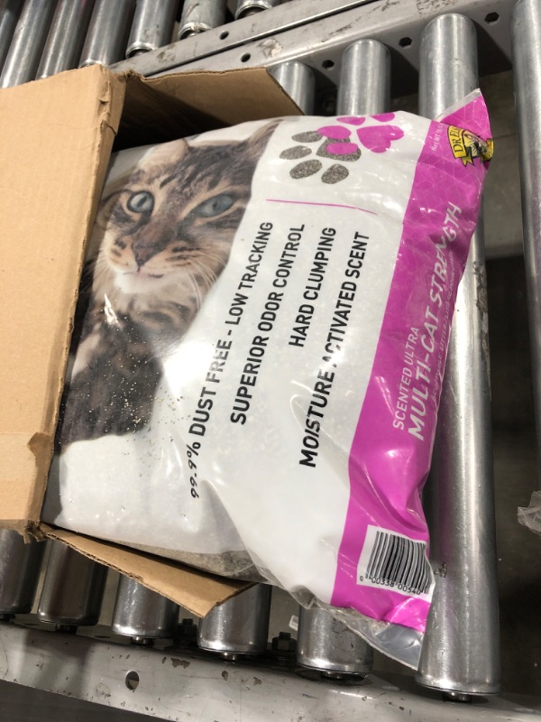 Photo 1 of Dr. Elsey's Premium Clumping Cat Litter | Ultra Scented | 99.9% Dust-Free, Low Tracking, Hard Clumping, Superior Odor Control, Natural Ingredients & Moisture-Activated Scent

