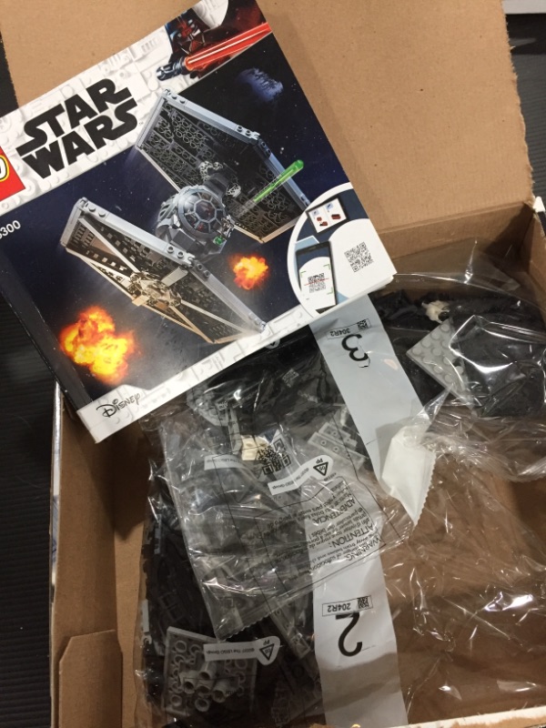 Photo 2 of LEGO Star Wars Imperial TIE Fighter 75300 Building Kit; Awesome Construction Toy for Creative Kids, New 2021 (432 Pieces)
