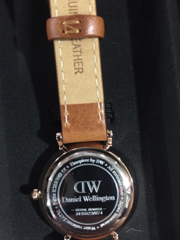 Photo 3 of Daniel Wellington Petite Durham Watch, American Brown Leather Band
