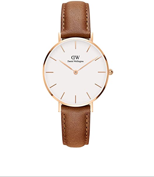 Photo 1 of Daniel Wellington Petite Durham Watch, American Brown Leather Band
