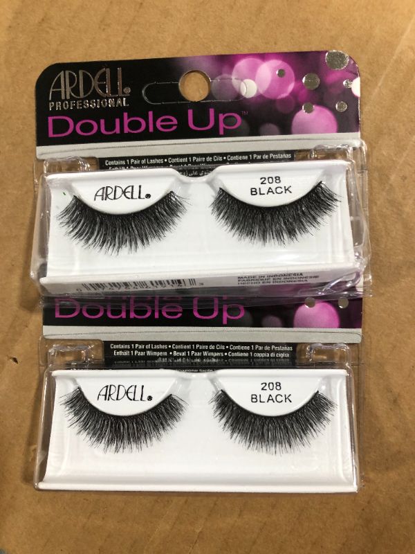 Photo 1 of Ardell False Eyelashes, Style 208, Black
2PCK