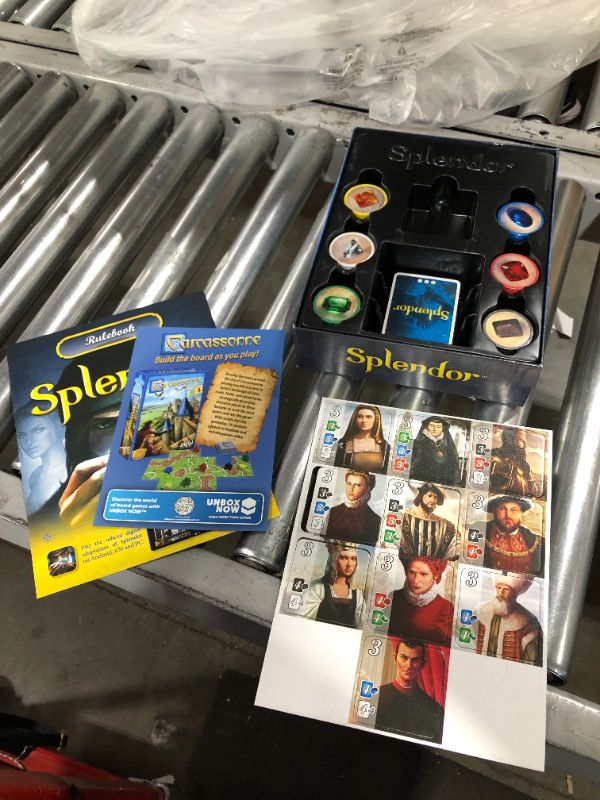 Photo 1 of Splendor Board Game (Base Game) | Family Board Game | Board Game for Adults and Family | Strategy Game | Ages 10+ | 2 to 4 players | Average Playtime 30 minutes | Made by Space Cowboys
