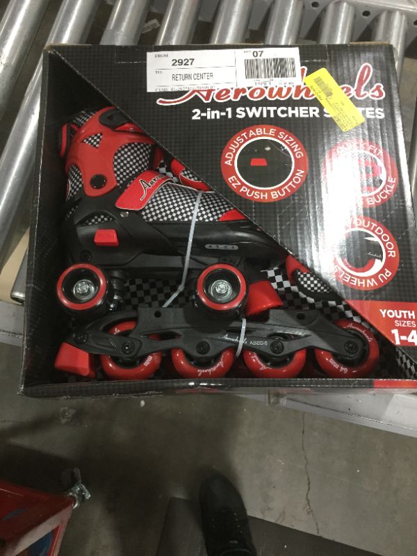 Photo 1 of Aerowheels 2-in-1 Switcher Skate. Sizes 1-4
