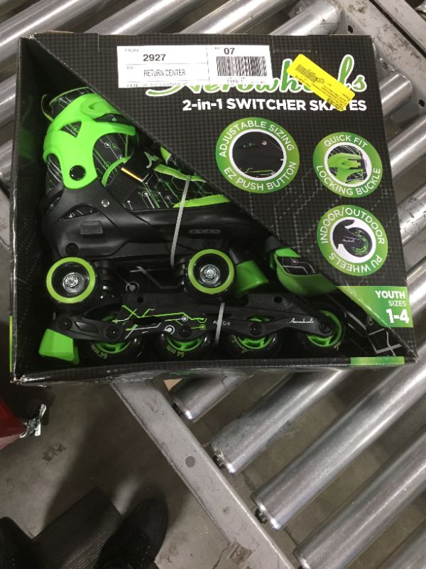 Photo 2 of Aerowheels 2-in-1 Switcher Skate. Sizes 1-4
