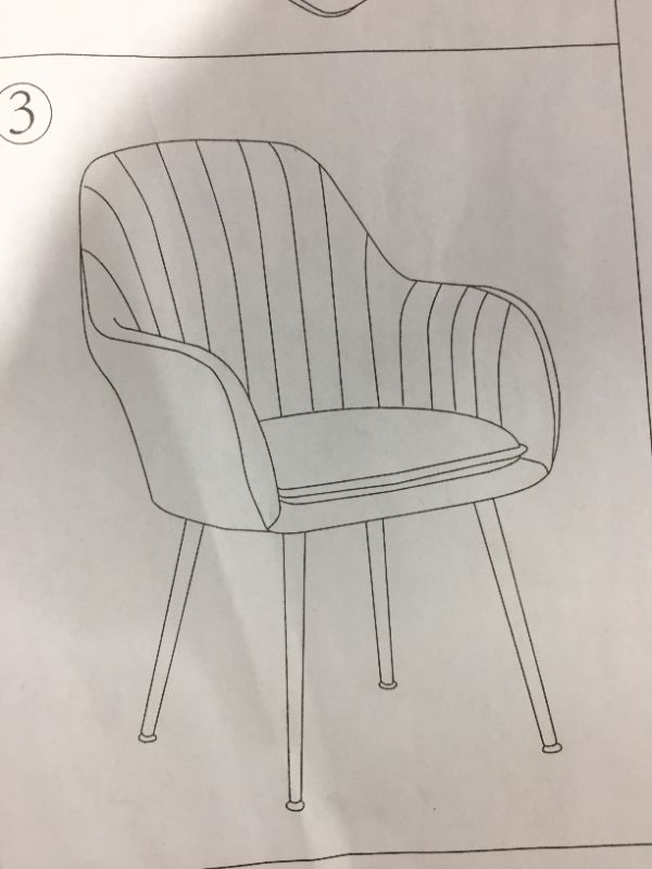 Photo 1 of 2 Dining Chairs! Grey