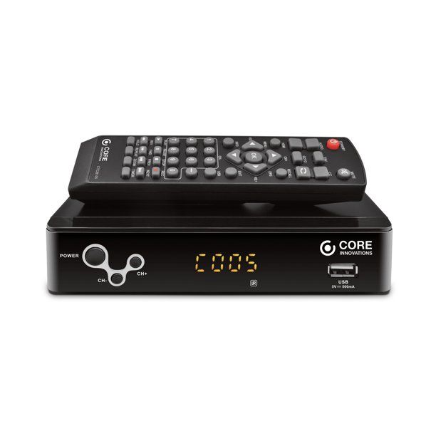 Photo 1 of Core Innovations CTCB105 Over the Air Digital TV Converter & DVR Box
