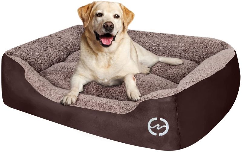 Photo 1 of  Pet Dog Bed for Medium Dogs(XXL-Large for Large Dogs),Dog Bed with Machine Washable Comfortable and Safety for Medium and Large Dogs Or Multiple
