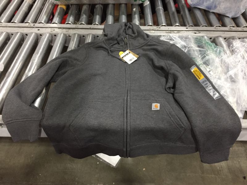 Photo 2 of Carhartt Women's Navy Clarksburg Full-Zip Hoodie Plus size 1x
