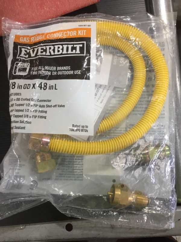 Photo 2 of Everbilt 4 ft. Gas Range Connector Kit