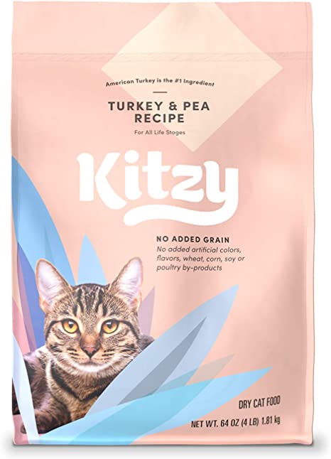 Photo 1 of Amazon Brand – Kitzy Dry Cat Food, No Added Grains (Turkey/Whitefish & Pea Recipe)
BEST BY MAY 2022