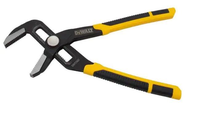 Photo 1 of 10 in. Straight Jaw Pushlock Plier
