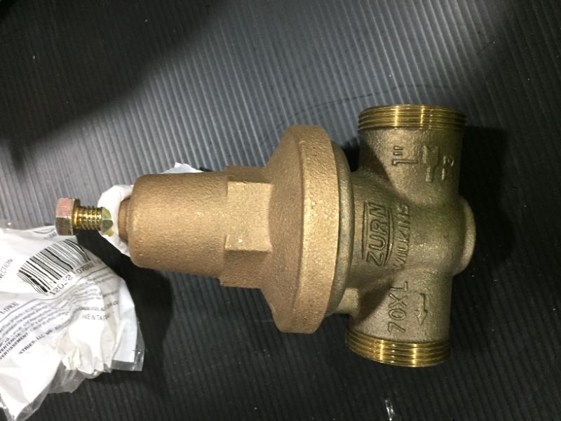 Photo 3 of 3/4 in. Brass FPT x FPT Water Pressure Reducing Valve
