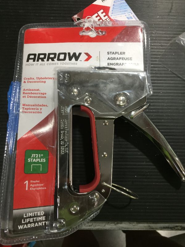 Photo 2 of Arrow Fastener Light Duty Staple Gun JT27
HANDLE IS BENT