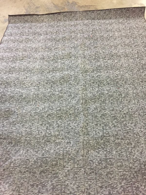 Photo 1 of 8x 10 gray rug