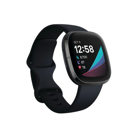 Photo 1 of Fitbit Sense Carbon Strap Smart Watch 39mm
