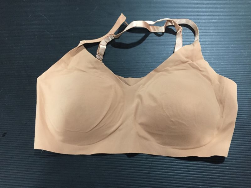 Photo 1 of Calvin Klein Women's Invisibles Comfort Seamless Adjustable Skinny Strap Bralette Bra size L
