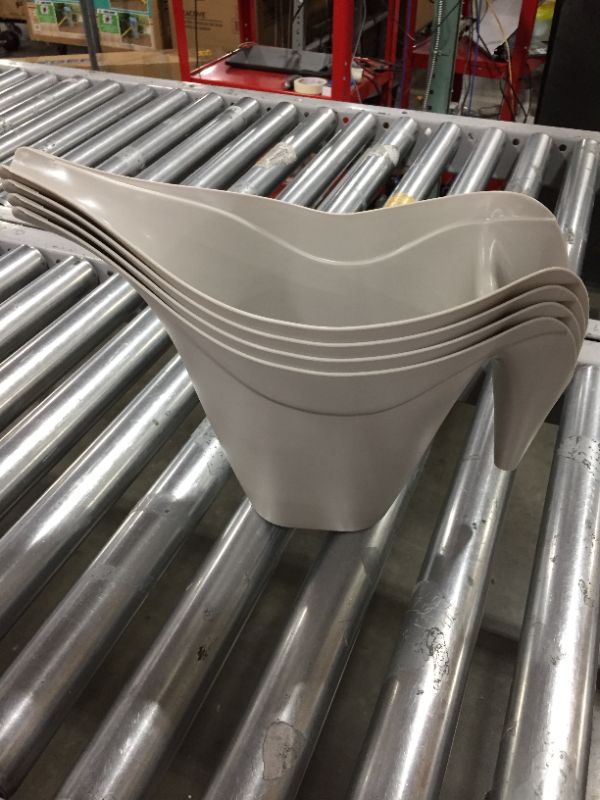 Photo 1 of 1/2gal Watering Can, White, 4qt
