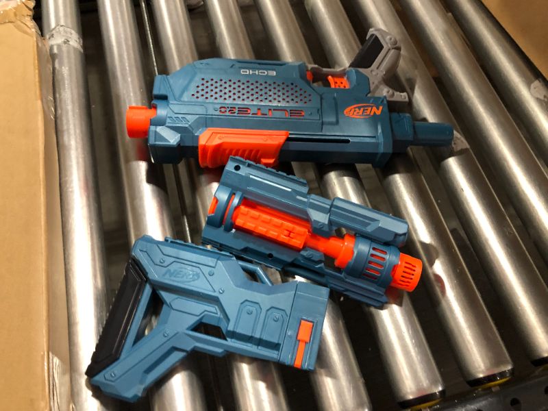 Photo 2 of NERF Elite 2.0 Echo CS-10 Blaster -- 24 Official Darts, 10-Dart Clip, Removable 195166102412
