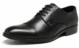 Photo 1 of Bruno Marc Men's Oxford Dress Shoes Black/SBOX222M Size 8
