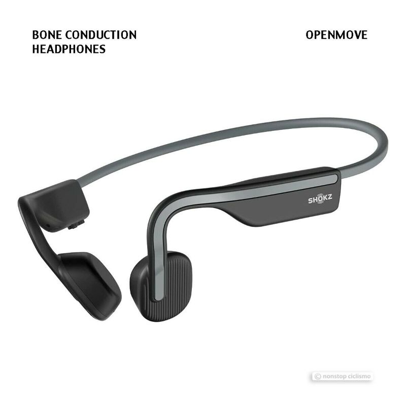 Photo 1 of Shokz OPENMOVE Bone Conduction Open Ear Sport Headphones : S661 GREY
