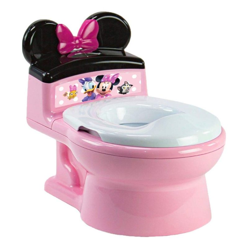 Photo 1 of The First Years Minnie Mouse Imaginaction Potty & Trainer Seat, Pink
