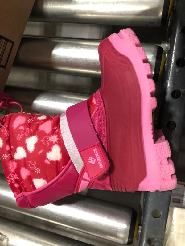 Photo 1 of limerence pink kids snow boots--- size 23/24