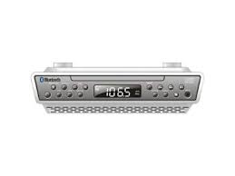 Photo 1 of Sylvania SKCR2713 Under Counter CD Player with Radio and Bluetooth, Silver
