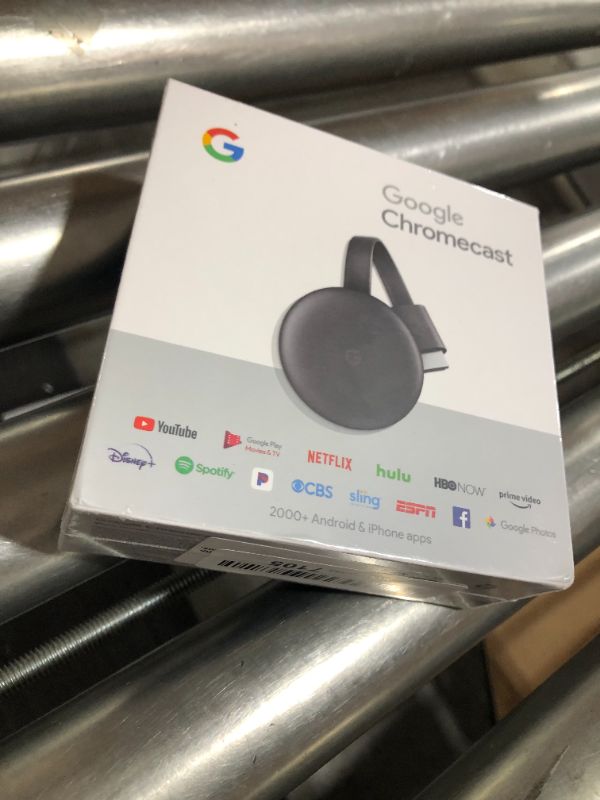 Photo 2 of Google - Chromecast Streaming Media Player - Charcoal
