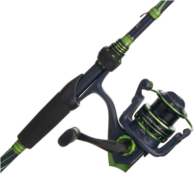 Photo 1 of Abu Garcia Virtual Spinning Reel and Fishing Rod Combo Green, 30 Reel Size