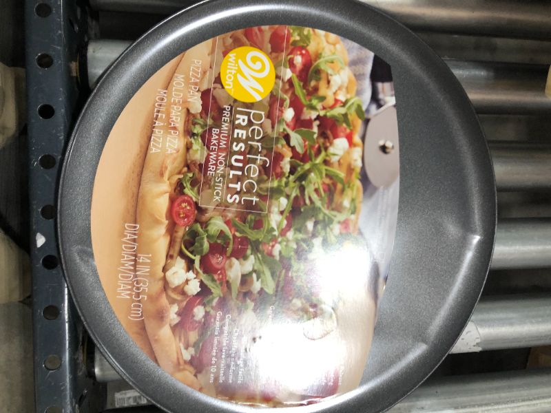 Photo 1 of Wilton 2105-8243 Non-stick Bakeware 14inch Results Pizza Pan
