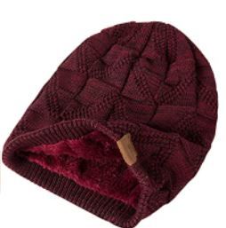 Photo 1 of PAGE ONE Mens Winter Slouchy Beanie Warm Fleece Lined Skull Cap Baggy Cable Knit Hat
