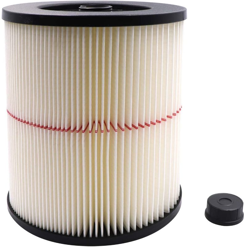 Photo 1 of 17816 Replacement Filter For Craftsman 9-17816 Wet/Dry Vacuum Cleaner Fit 5 gallon ,2 pack
