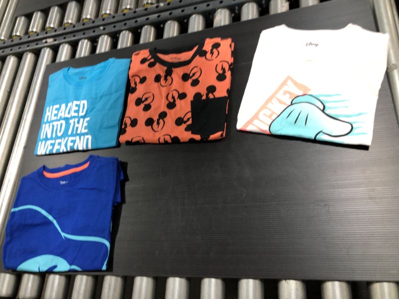 Photo 1 of 4 pack disney shirts--- size xxl