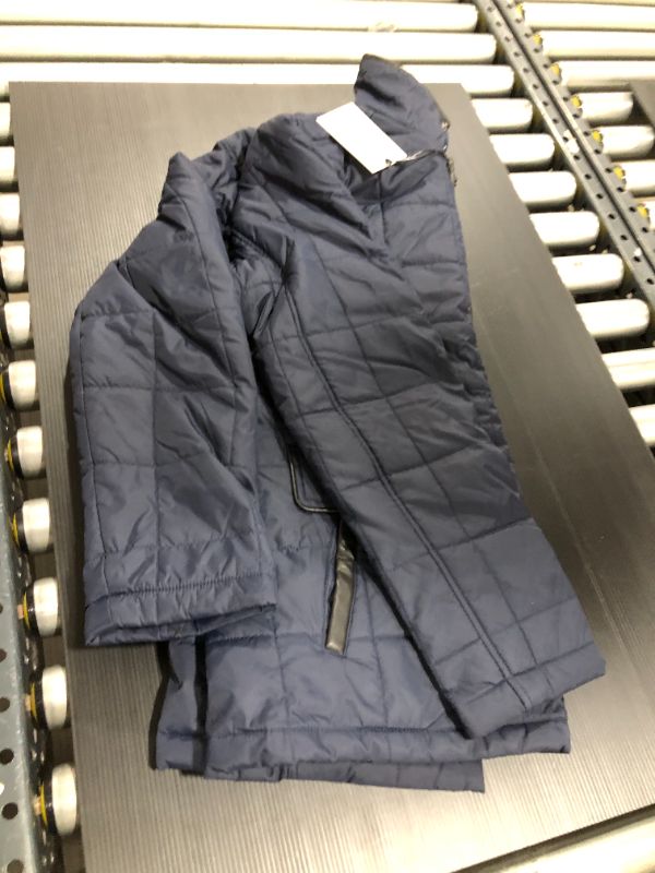 Photo 2 of COLE HAAN Men's Insulated Box Quilt Jacket In Navy-- medium
