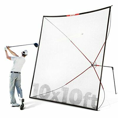 Photo 1 of NET PLAYZ Golf Practice Net Hitting Netting for Backyard Portable Driving Ran...
