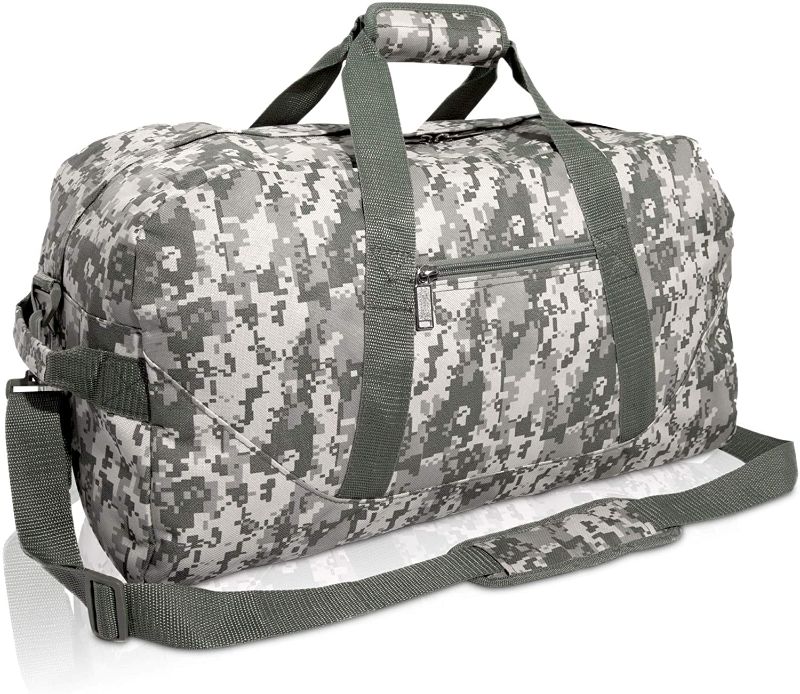 Photo 1 of DALIX Large Gym Bag Duffle Travel Duffel for Men Womens Gym Bags Camouflage
