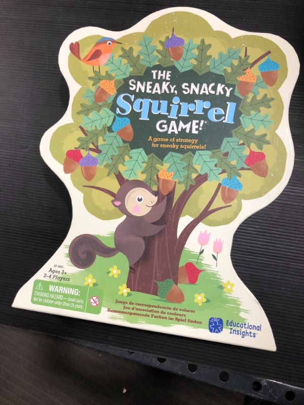 Photo 2 of Educational Insights The Sneaky, Snacky Squirrel Game for Preschoolers & Toddlers, Game for Boys & Girls, Ages 3+